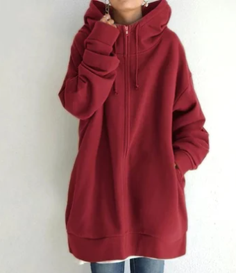 Women's Winter Zip-Up Hoodie