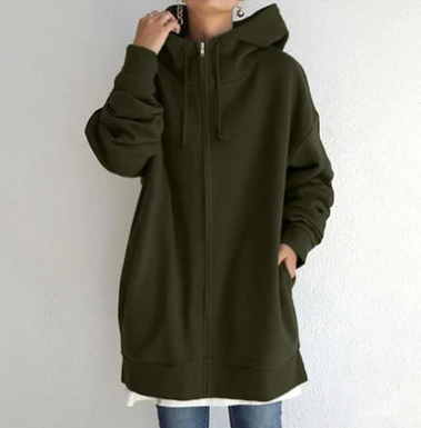 Women's Winter Zip-Up Hoodie