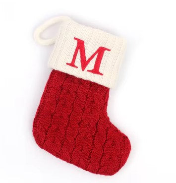 Personalized Christmas Patterned Socks with Embroidered Name