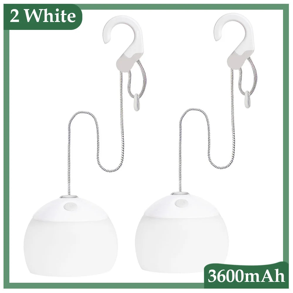 CampGlow Vintage USB Rechargeable Lantern