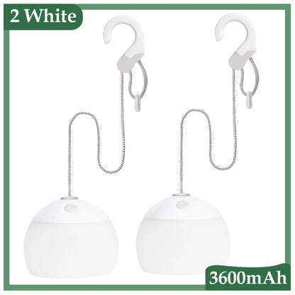 CampGlow Vintage USB Rechargeable Lantern