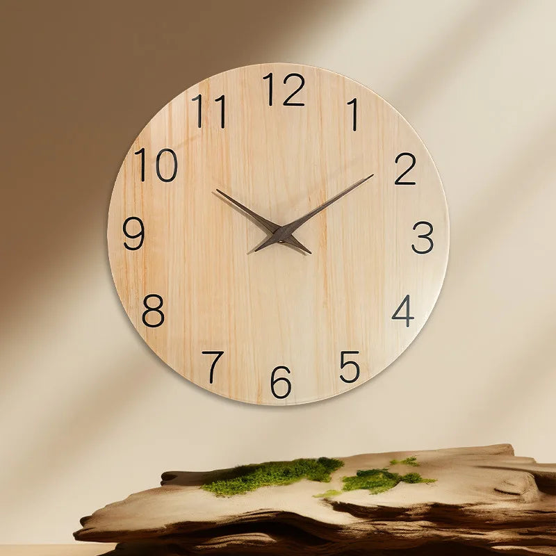 Nature's Elegance: A Serene Wall Clock