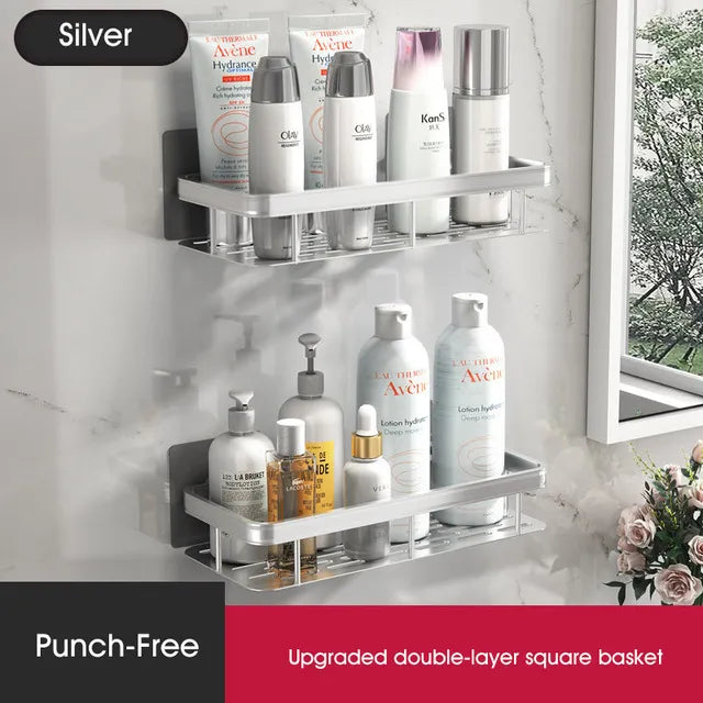 EasyRack | Drill-Free Bathroom Shelf - Stylish and Functional Organizer