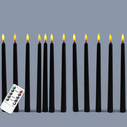 Flame-Effect LED Candles for Spooky Halloween Decor