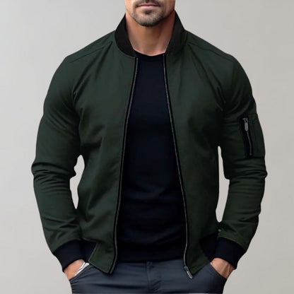 THOM - Versatile Lightweight Bomber Jacket for Men, Perfect for Any Season