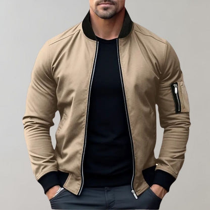 THOM - Versatile Lightweight Bomber Jacket for Men, Perfect for Any Season
