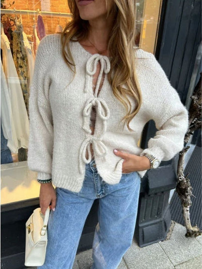 Noa - Playful Waistcoat with Bow Tie Fastening