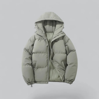 Harper | Insulated Hooded Winter Puffer Jacket for All Genders - Lightweight Design