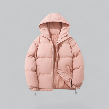Harper | Insulated Hooded Winter Puffer Jacket for All Genders - Lightweight Design