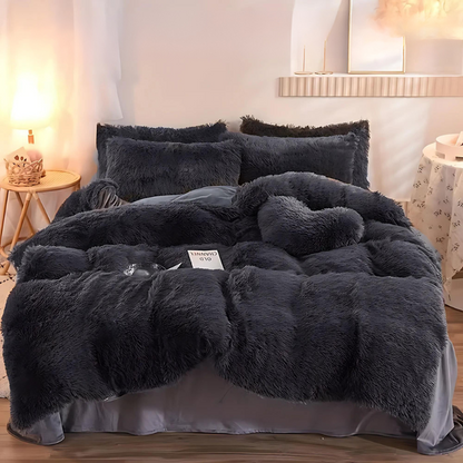 Zephariel - Luxurious 3-Piece Velvet Bedding Set for Fall and Winter
