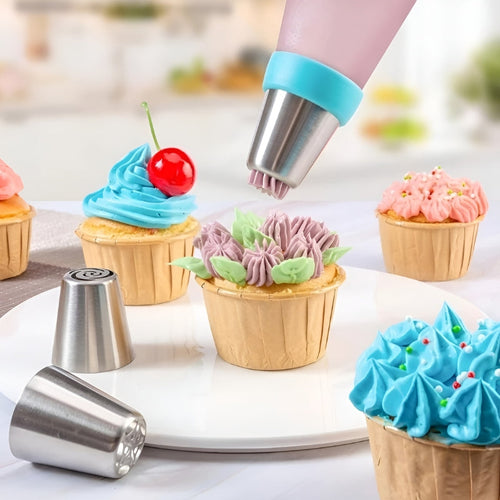 Artistic Nozzle Set for Effortless Cake Decorating