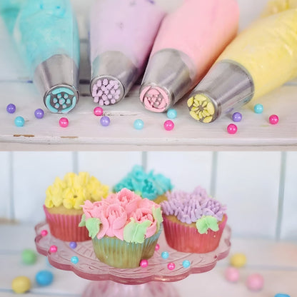 Artistic Nozzle Set for Effortless Cake Decorating