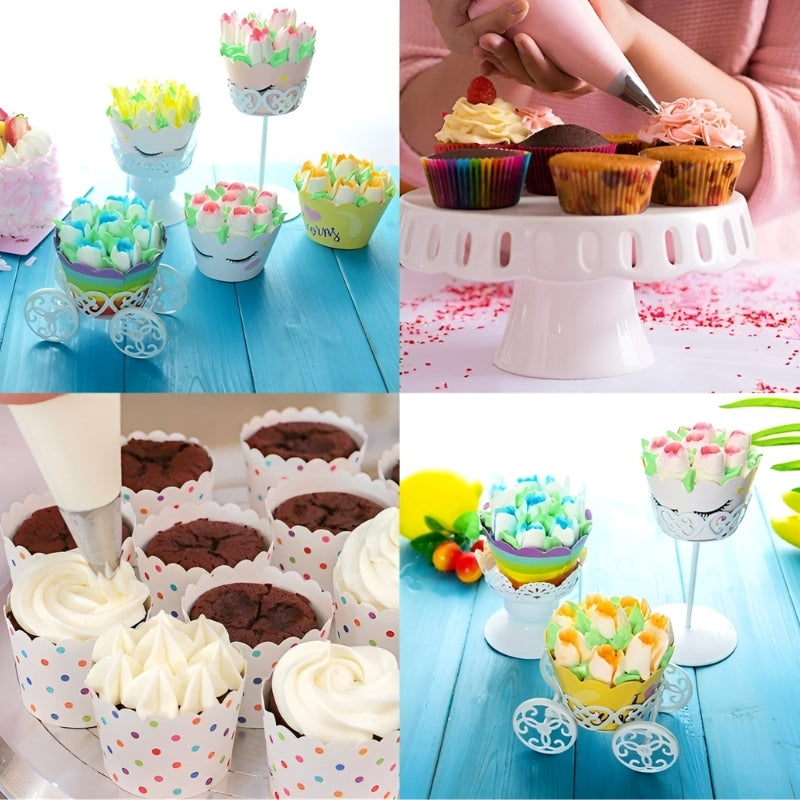 Artistic Nozzle Set for Effortless Cake Decorating