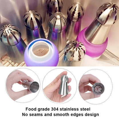 Artistic Nozzle Set for Effortless Cake Decorating
