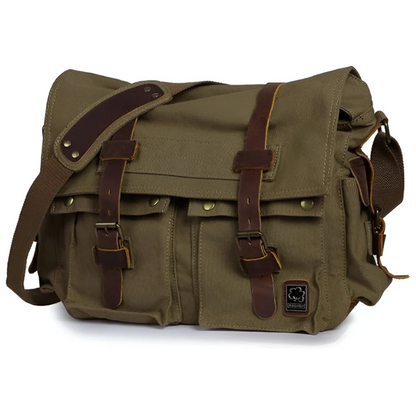 UrbanTrail Large Canvas Shoulder Bag for Men