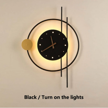 Contemporary Chronos LED Wall Light