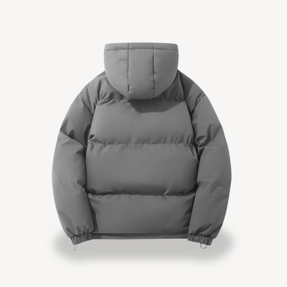 LIVAA – Men's Hooded Puffer Jacket for Winter