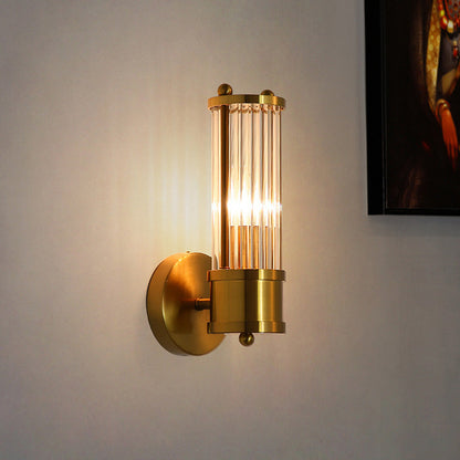 Elegant Bathroom Wall Light – Radiant Gold Finish