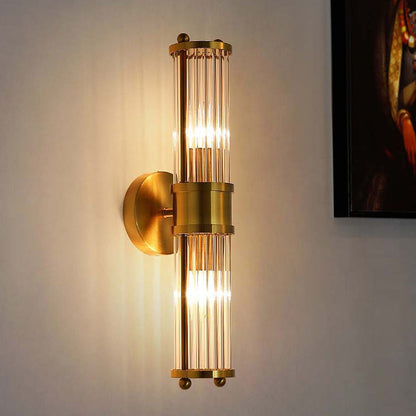 Elegant Bathroom Wall Light – Radiant Gold Finish