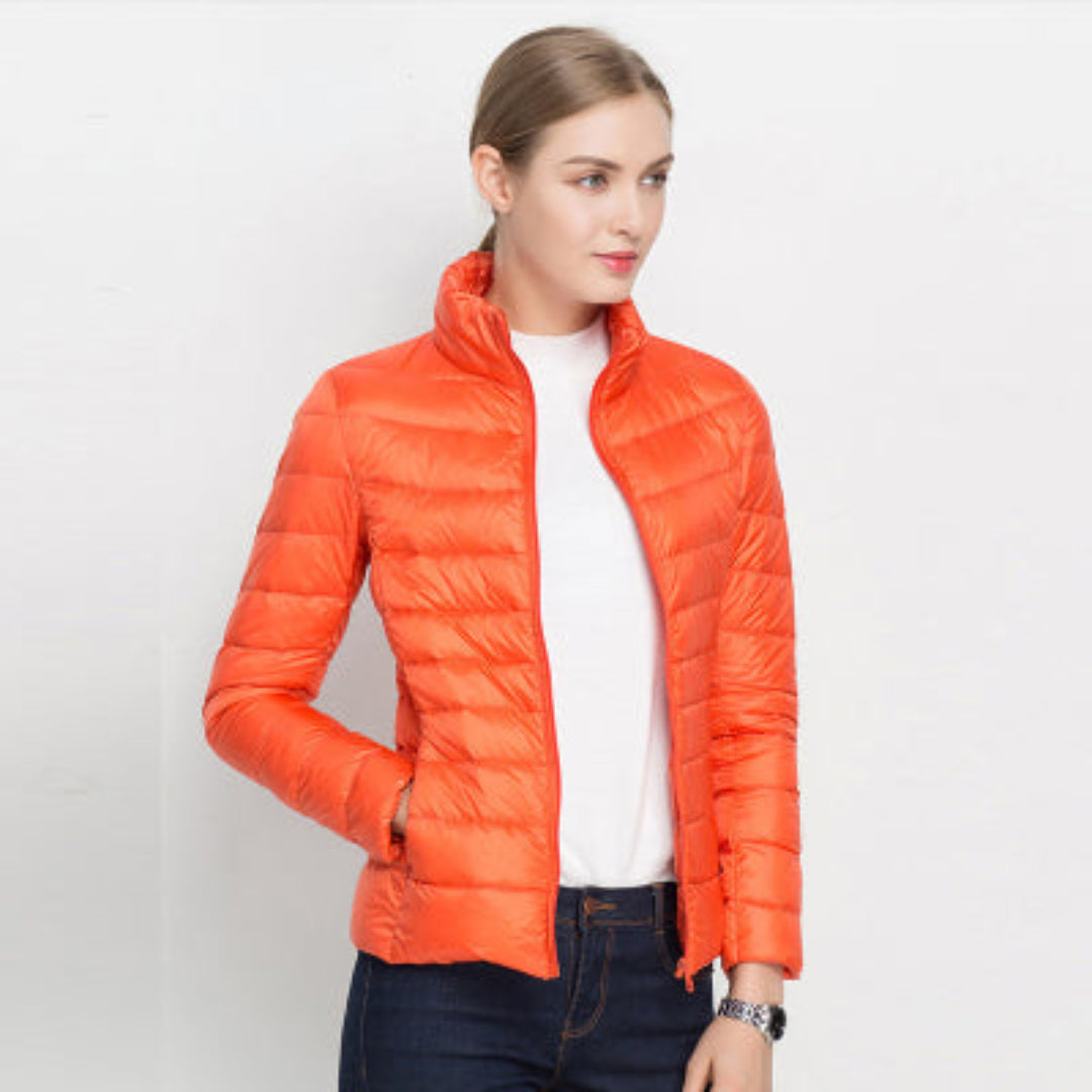 Andrea | Women's Quilted Long-Sleeve Winter Jacket for Warmth