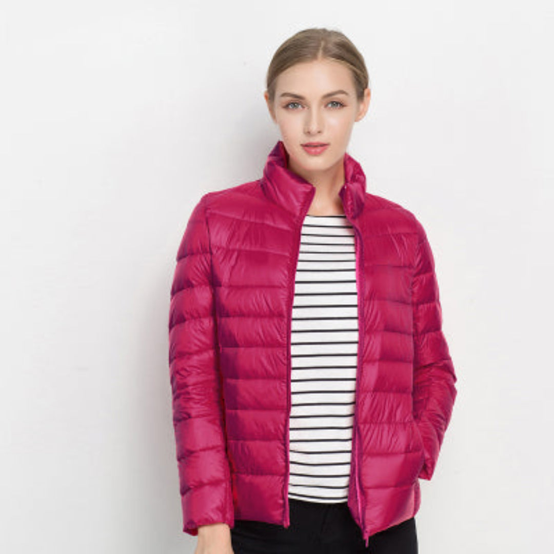 Andrea | Women's Quilted Long-Sleeve Winter Jacket for Warmth