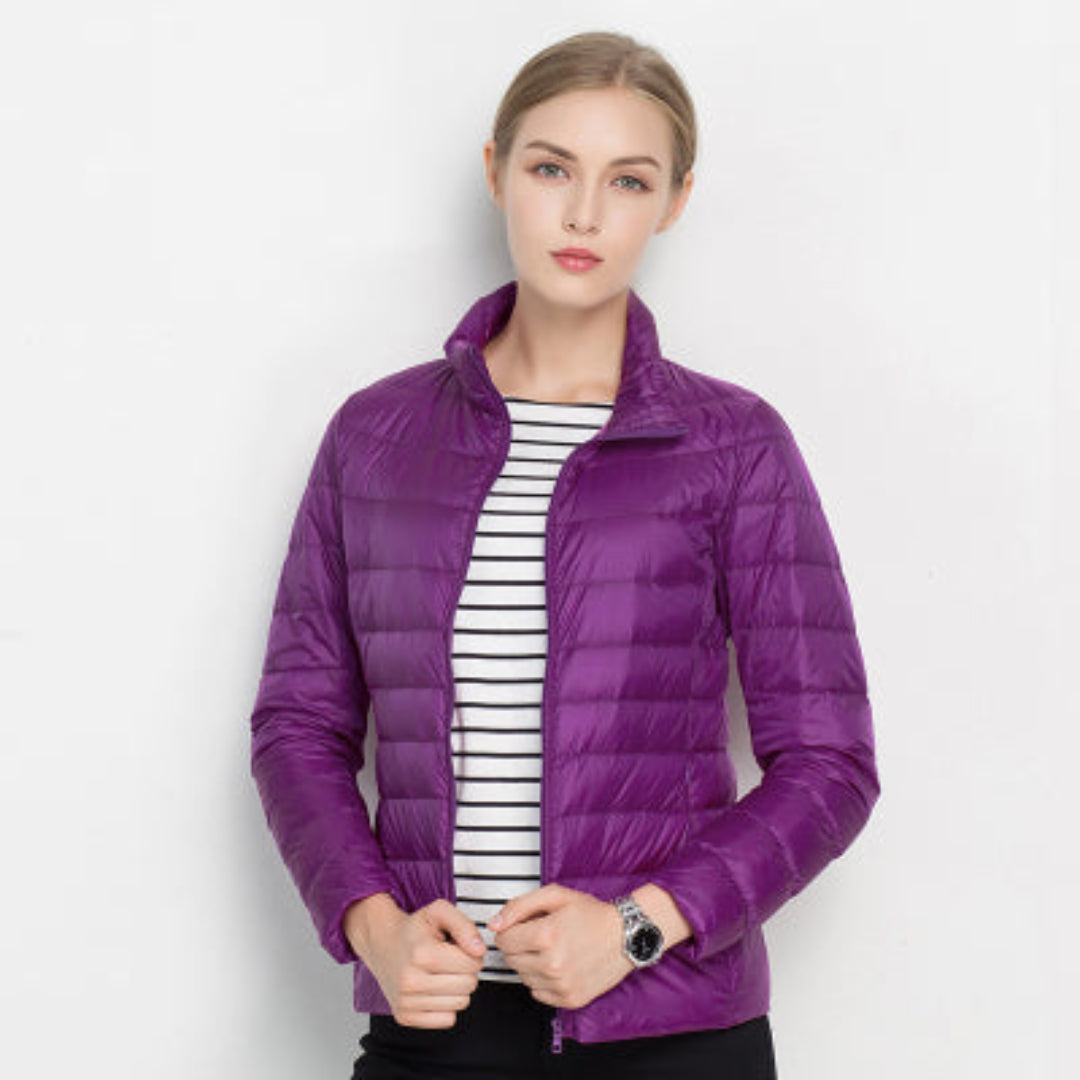 Andrea | Women's Quilted Long-Sleeve Winter Jacket for Warmth