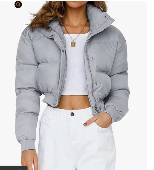 Brielle | Women's Cozy Hooded Short Winter Puffer Jacket