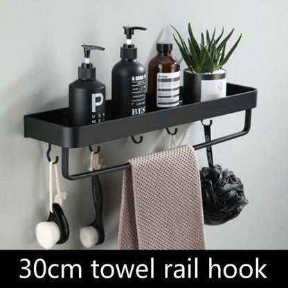 SleekShelf | Stylish Wall-Mounted Shower Organizer – No Drilling Required