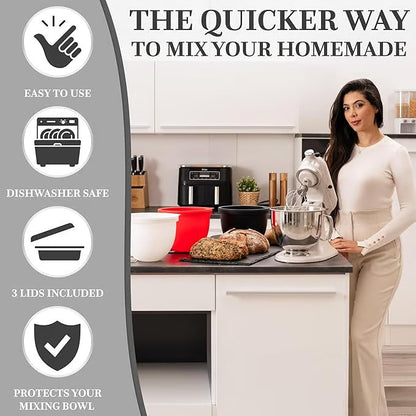 Silicone Stand Mixer Insert — Easy and Mess-Free Baking