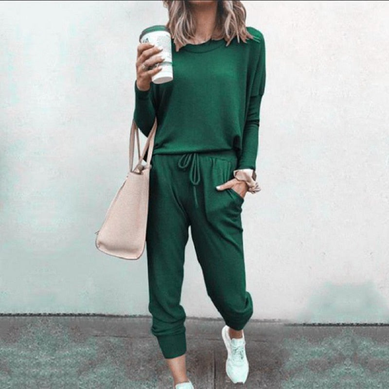 Adel | Women's Soft and Cozy Two-Piece Jogger Set