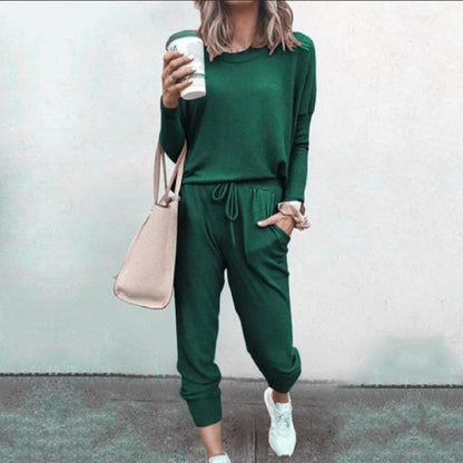 Adel | Women's Soft and Cozy Two-Piece Jogger Set