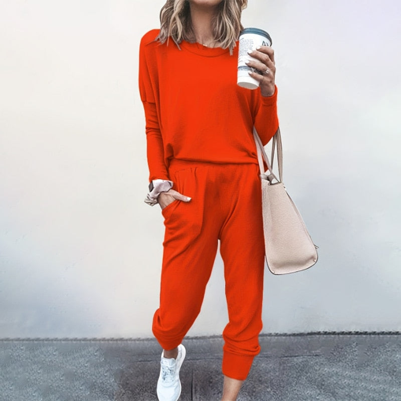 Adel | Women's Soft and Cozy Two-Piece Jogger Set