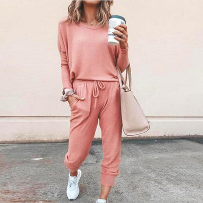 Adel | Women's Soft and Cozy Two-Piece Jogger Set