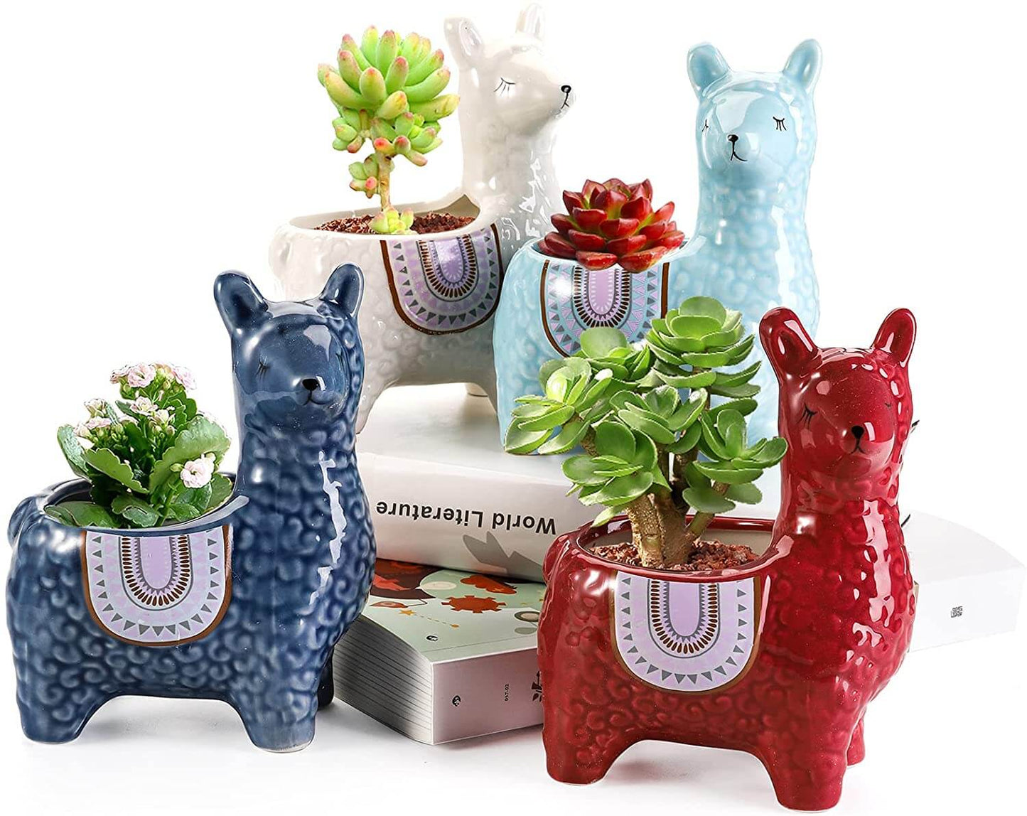 Alpaca-Inspired Ceramic Plant Pots for Your Greenery