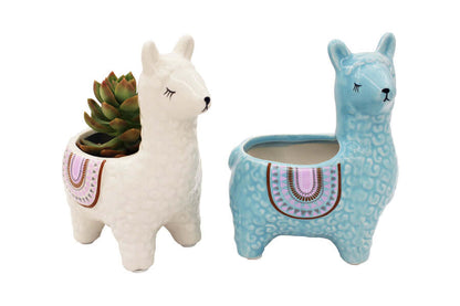 Alpaca-Inspired Ceramic Plant Pots for Your Greenery