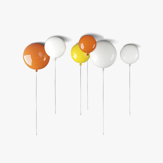 Contemporary Balloon-Shaped LED Ceiling Light – AuraLite