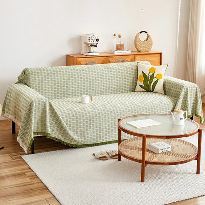 Reversible Large Sofa Cover - Stylish Protection for Your Furniture