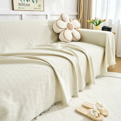 Reversible Large Sofa Cover - Stylish Protection for Your Furniture