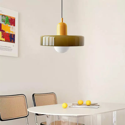 Vibrant Glass Pendant Light - BauLume
