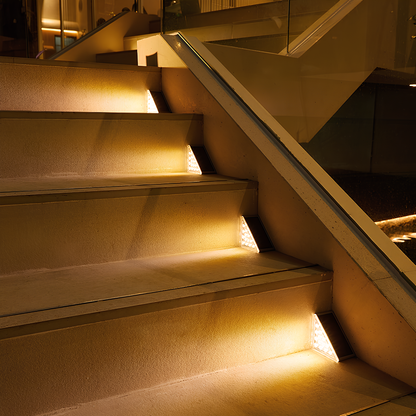 SoluStep Solar-Powered Step Lights