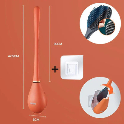 CleanSweep | Modern and Chic Silicone Toilet Brush