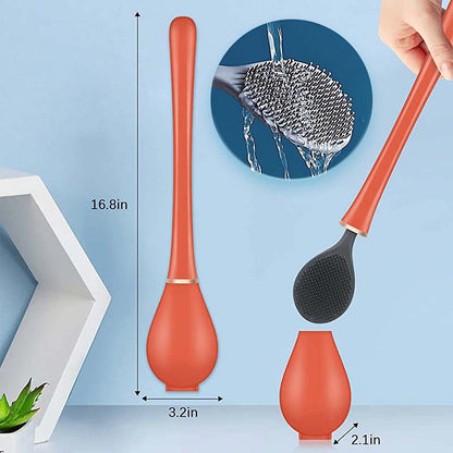 CleanSweep | Modern and Chic Silicone Toilet Brush