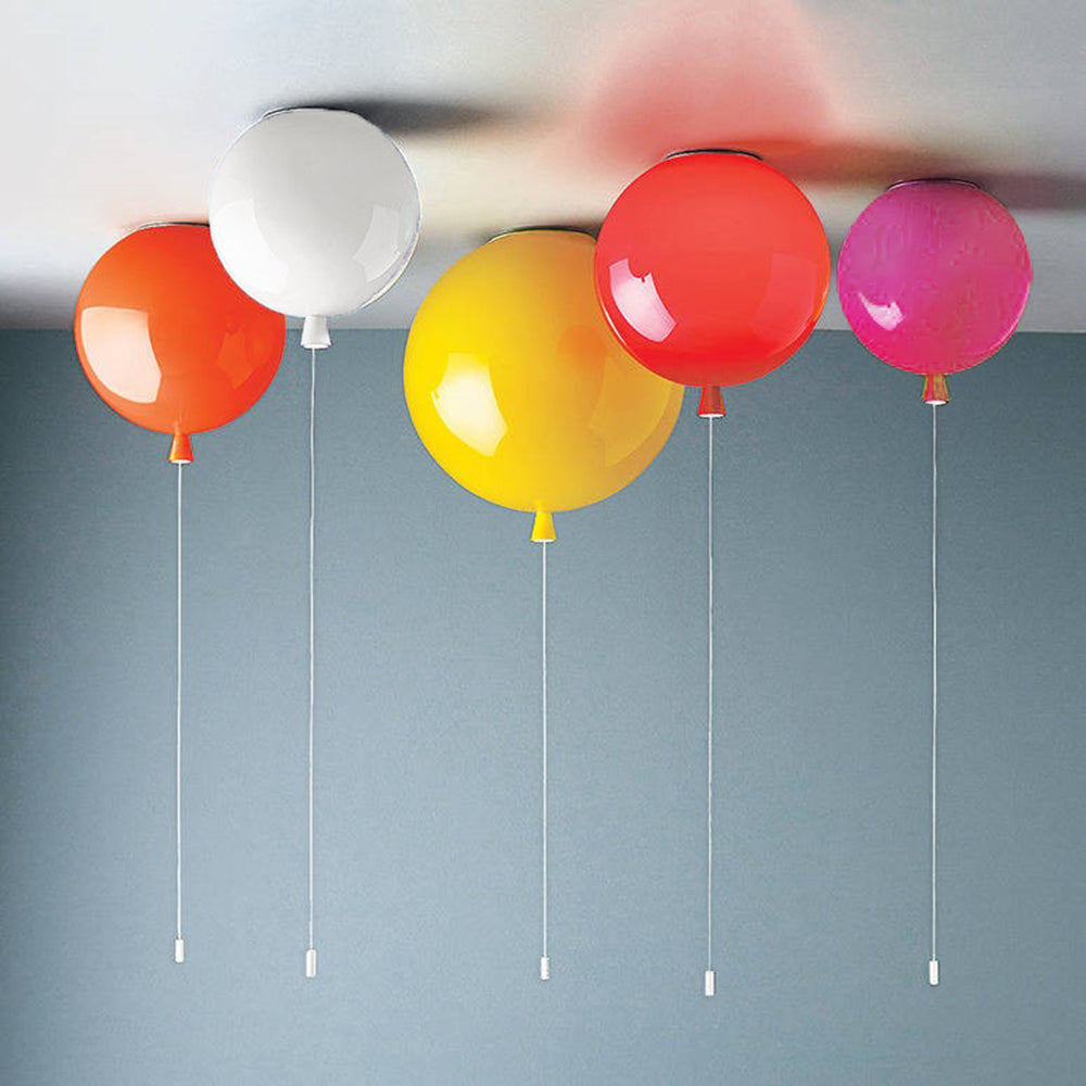 Contemporary Balloon-Shaped LED Ceiling Light – AuraLite