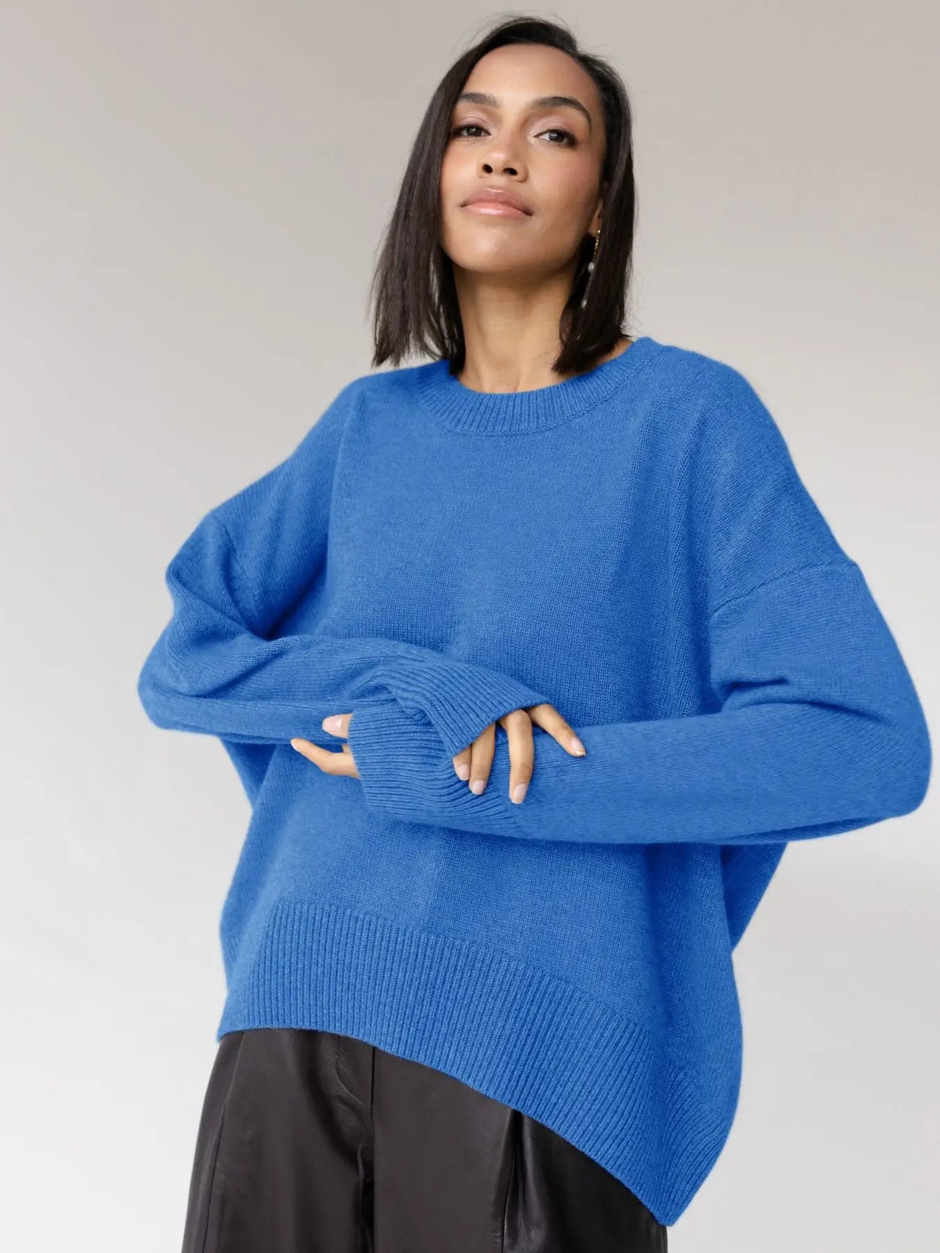 Cozy Women's Crew Neck Sweater
