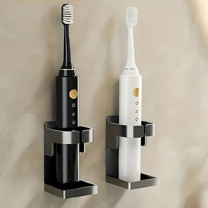 GripRack | Wall-Mounted Electric Toothbrush Holder - Bathroom Organizer for Toothbrush Storage