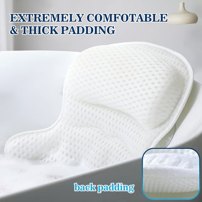BathCloud | Luxurious Bath Cushion for Neck and Back Support