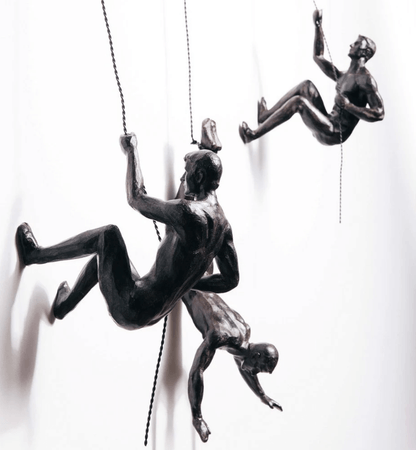 Climber's Wall Art – PeakFigures Sculpture