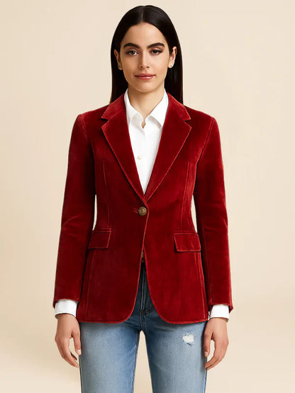 Gabriella | Women's Velvet Blazer