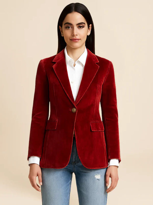 Gabriella | Women's Velvet Blazer