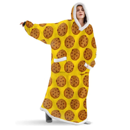 Extra-Large Hooded Blanket Robe